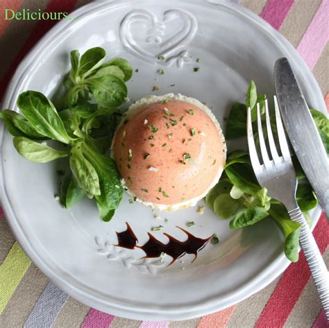 Deliciours D Mes De Mousse De Poivrons Et Ch Vre Frais