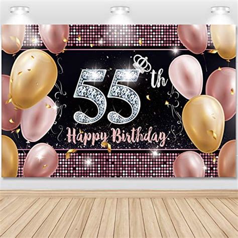 Top 10 55th Birthday Banner Kids Party Decorations Manhox