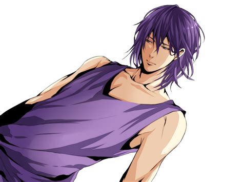 Purple Hair Anime Characters Male