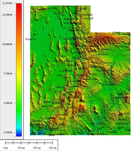 Topographical Map Of New Mexico Maps For You