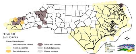 Feral Hogs In Georgia Map Maping Resources