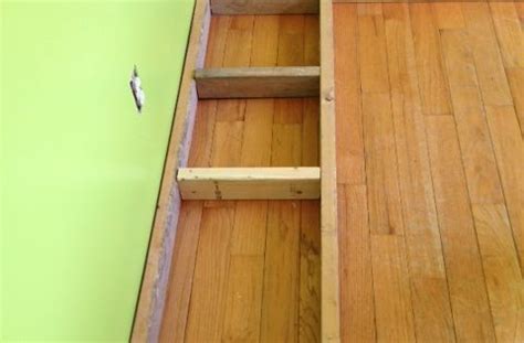 Next, use a pry bar and hammer to get it behind the baseboard and pry it off of the wall. DIY banquette using kitchen cabinets. | For the Home ...
