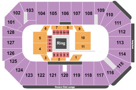Dr Pepper Arena Tickets In Frisco Texas Dr Pepper Arena Seating Charts
