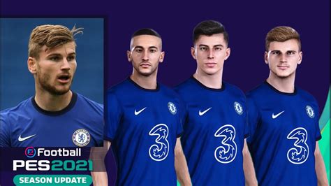Efootball Pes Chelsea Faces Stats Overalls Season Update