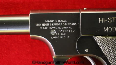 High Standard Model B 22lr 6 Barrel Superb Handguns Of The World