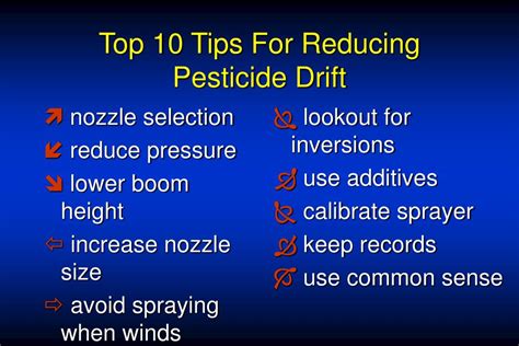 Ppt Pesticide Drift Management Powerpoint Presentation Free Download