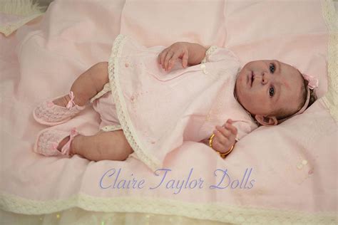 Kayden 3 By Claire Taylor Solid Full Body Silicone Newborn Baby Doll