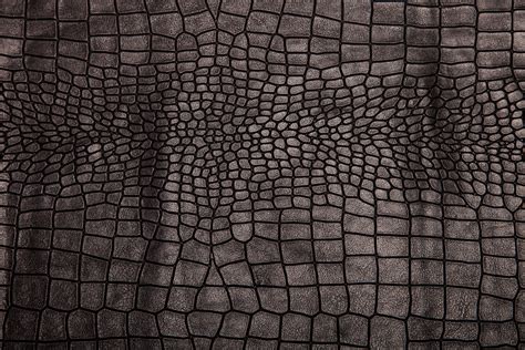 Leather Black Texture Background Leather Crocodile Skin 5k