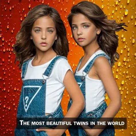Who Are The Most Beautiful Twins In The World Inforevernow