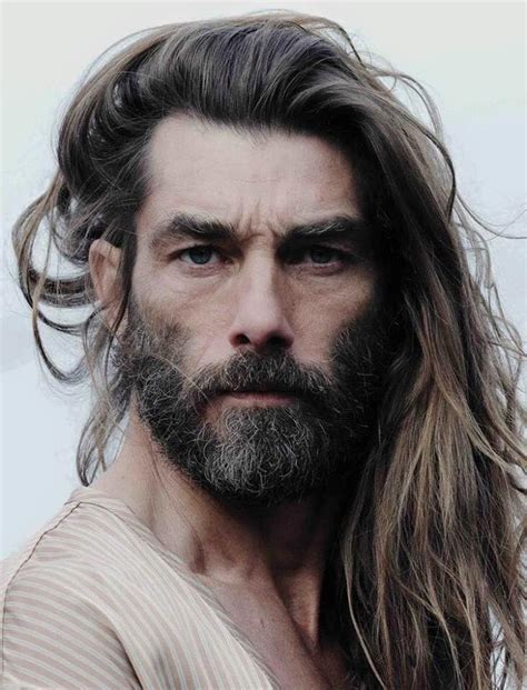 delicious men with long hair and a beard trendy mens hairstyles men s long hairstyles