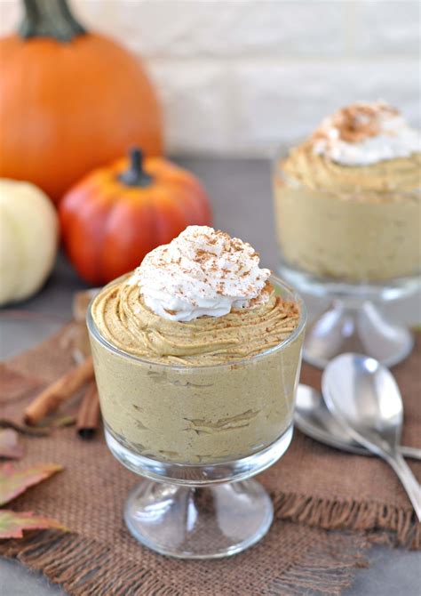 Keto Pumpkin Cheesecake Mousse Peace Love And Low Carb Recipe Low