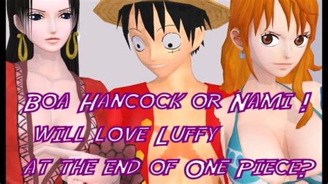 Boa Hancock Or Nami Who Will Love Luffy At The End Of One Piece Manga