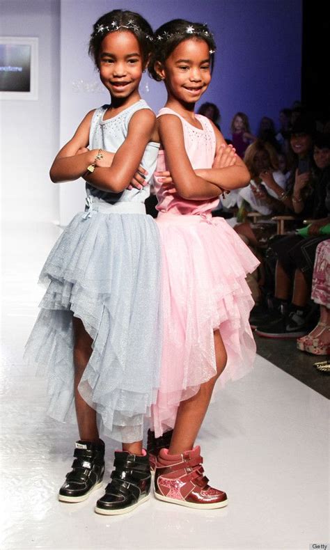 Aww Diddys 7 Year Old Daughters Make Runway Debut Girl Fashion