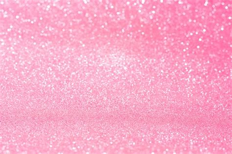 Horizontal Pink Glitter Background W High Quality Abstract Stock