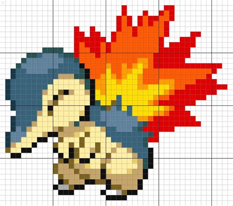 Cyndaquil Pixel Art Pokemon Pokemon Sprites Pixel Art Pokemon Cross