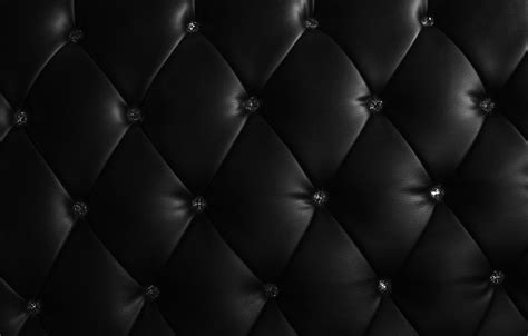 Wallpaper Leather Black Texture Leather Upholstery Skin
