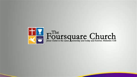 The Foursquare Gospel Church Logo Loop Hd 1080 Youtube
