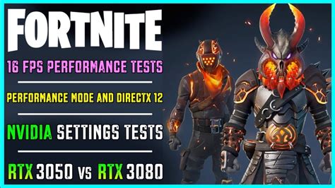 Fortnite Fps Benchmarks Performance Mode And Directx 12 Nvidia
