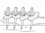 Ballet Bailarina Ballerine Kleurplaat Jezioro Druku Danza Classica Stampare Schwanensee Cisnes Supercoloring Kolorowanki Ballett Cigni Baletnice Kolorowanka Balet Kleurplaten sketch template