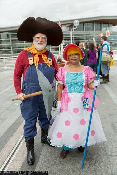 Stinky Pete And Bo Peep Anime Revolution 2013 Clever Costumes Disney Cosplay Pixar Costume