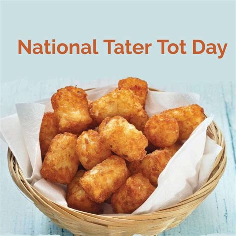 Copy Of National Tater Tot Day Postermywall