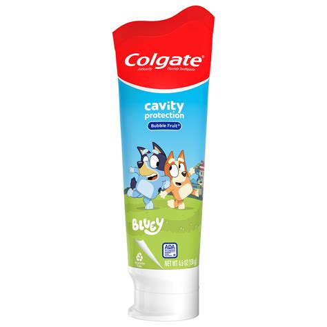 Colgate Bluey Kids Toothpaste With Fluoride Kids Cavity Protection