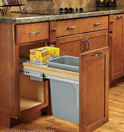 Kitchen organizer storage, trash can, storage cabinet in oak wood jdihome 5 out of 5 stars (134) $ 299.99 free shipping only 1 left add to favorites. Woodworking Tool News - Hide Your Trash Can | Popular ...