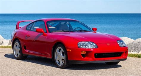 Is This 1995 Mkiv Toyota Supra Really Worth More Than The Ferrari F355