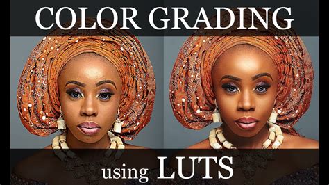 Color Grading With Luts On Photoshop Youtube