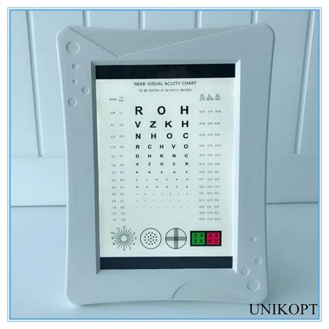 Led Near Vision Chart Vision Tester Nv 100c In Lenses From Tools On