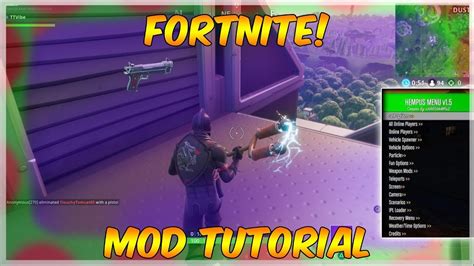 Tutorial How To Install Fortnite Mods For Ps4xbox And Pc New Youtube