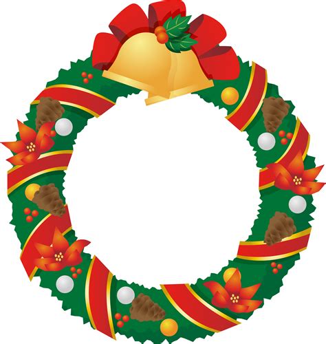 Christmas Wreath Clipart Png Wreath Christmas Gosu クリスマス リース イラスト 無料