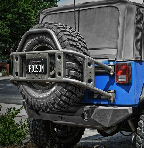 Poison Spyder Body Mount Tire Carrier For Jeep Wrangler