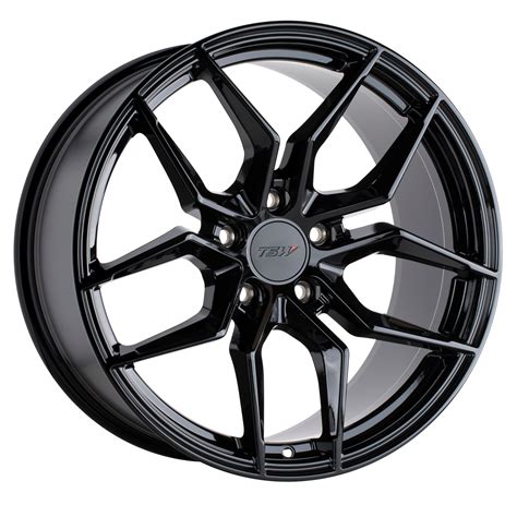 1985svn355120b76 19x85 5x120 35 Offset Tsw Rims Silvano Gloss Black