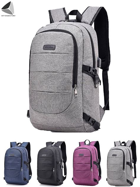 Sixtyshades 17 Inch Laptop Backpack For Women Men Water Resistant Anti