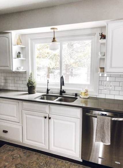 Cheryl is sharing all the details of her lovely bathroom renovation below — and be sure to check out some of our other favorite brilliant bathroom ideas, too: Bathroom Sink Shelf Kitchen Windows 34+ Ideas #kitchen # ...