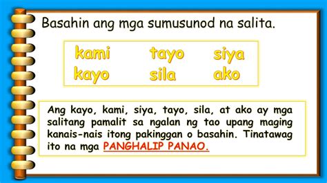 Grade 3 Filipino Q1w5 Paggamit Ng Mga Salitang Pamalit Sa Ngalan Ng