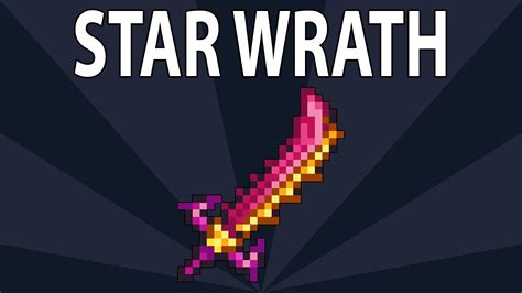 Poradnik Terraria 13 Star Wrath Również Najlepszy Miecz Youtube