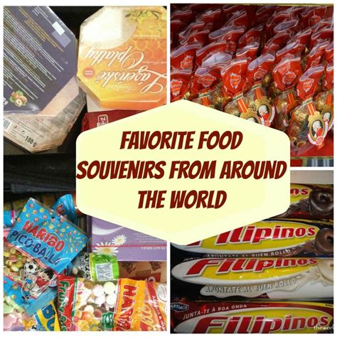Favorite Food Souvenirs From Around The World The World Is A Book