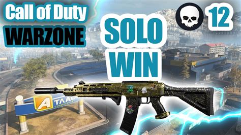 How To Win A Cod Warzone Solo Game Youtube
