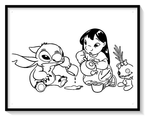 Pin En Dibujos De Lilo Y Stitch Para Colorear Images Reverasite