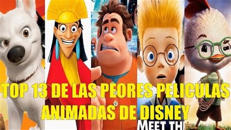Top 13 De Las Peores PelÍculas Animadas De Disney La Etapa Oscura