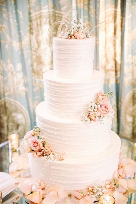 20 Sweetest Buttercream Wedding Cakes Roses And Rings