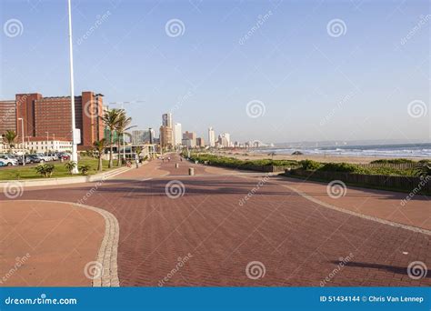 Durban Beachfront Promenade Editorial Stock Image Image Of Apartments