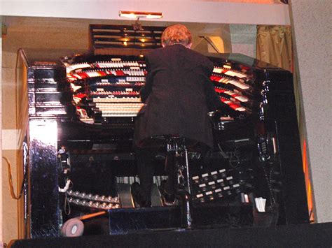 One Of The Organists The Hall Has Two Organs Like This Tha Flickr