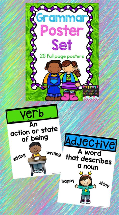 A Great Visual To Hang In Your Classroom These Anchor Charts Are A Colorful And Fun Way To