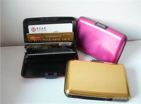 Jun 16, 2021 · credit card issuers have a pretty good incentive to make transactions safe, too. Aluminum RFID Blocking Credit Card Wallet Case Keep RFID Cards Safe From Theft-in Card & ID ...