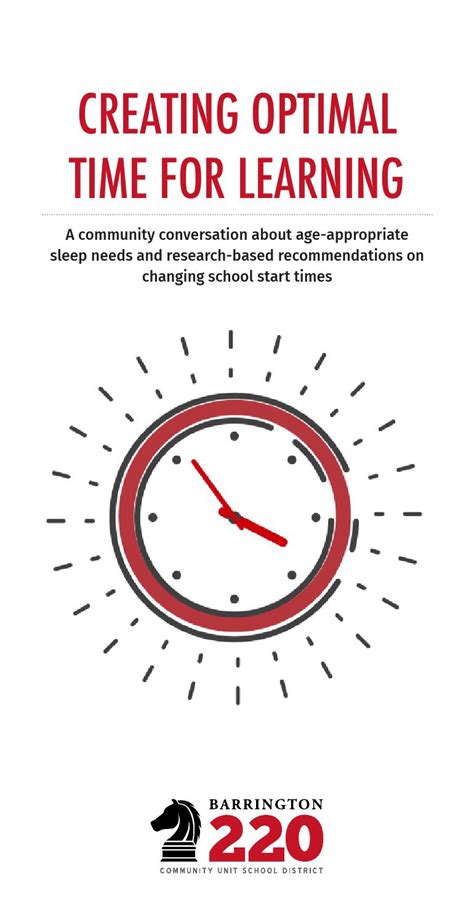 Creating Optimal Time For Learning by Barrington 220 - Issuu