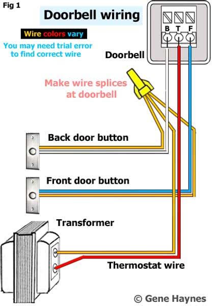 Wiring Diagram For Doorbell Chime