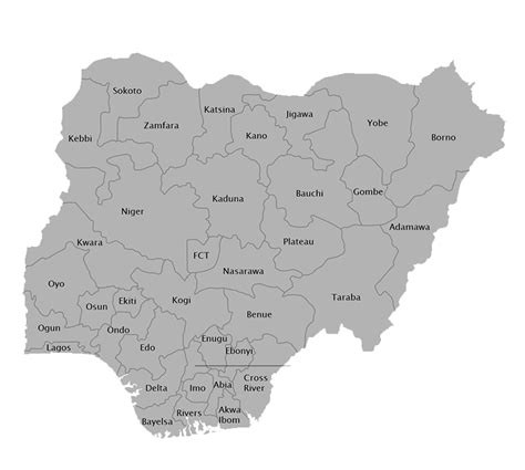 map of nigeria afenet ng